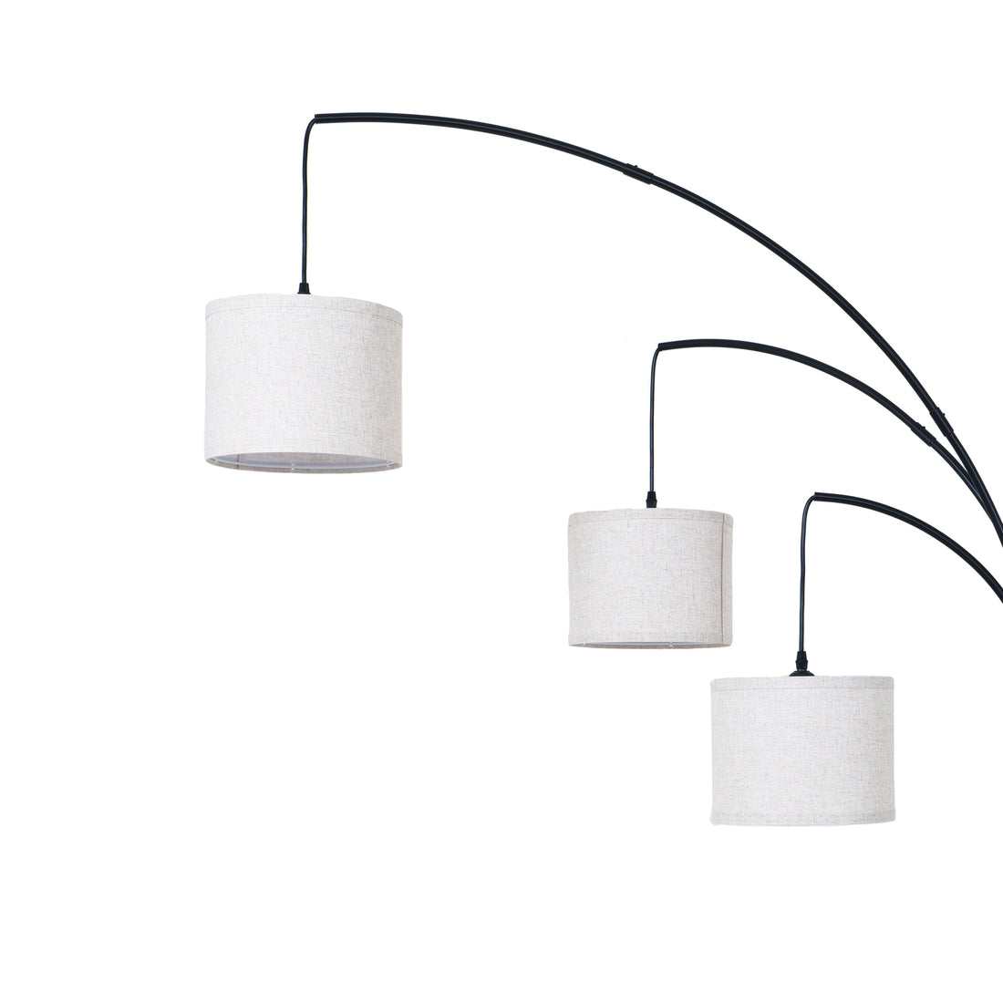 Trilogy 3-Light Floor Lamp — detail 4