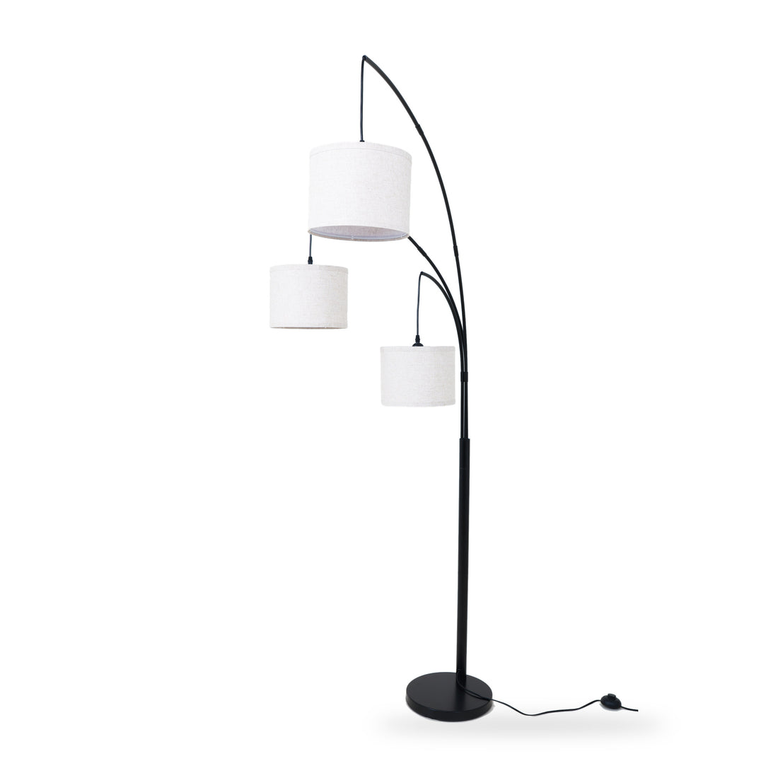 Trilogy 3-Light Floor Lamp — studio view 2