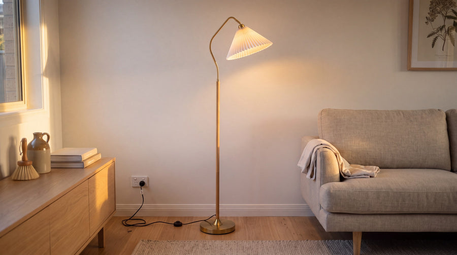 Caring for linen and fabric lampshades: dust, marks and the never-soak rule