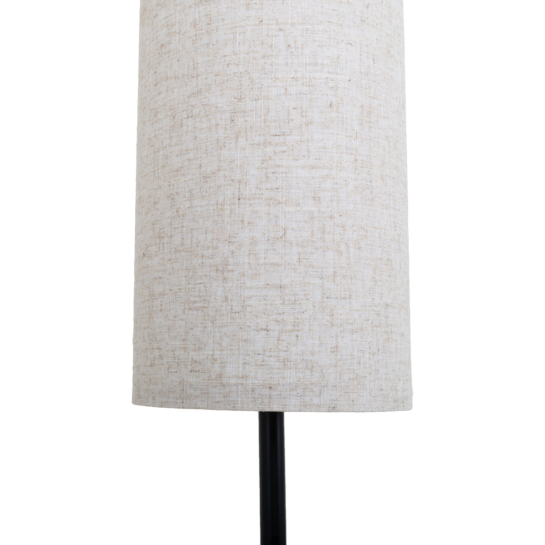 Chandelle Linen Column Floor Lamp &mdash; detail 2