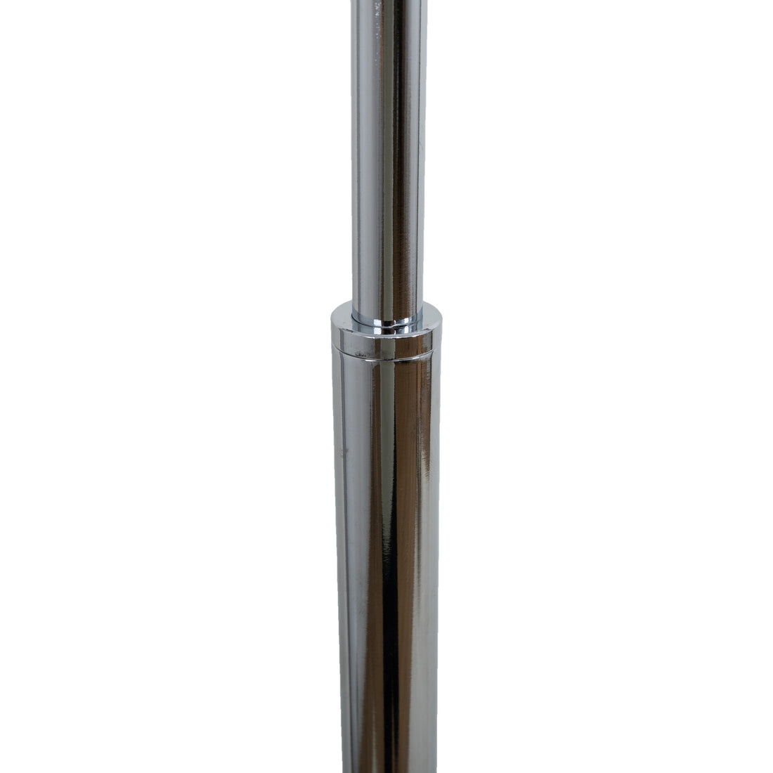 Cosmo Chrome Marble Base Floor Lamp &mdash; detail 4