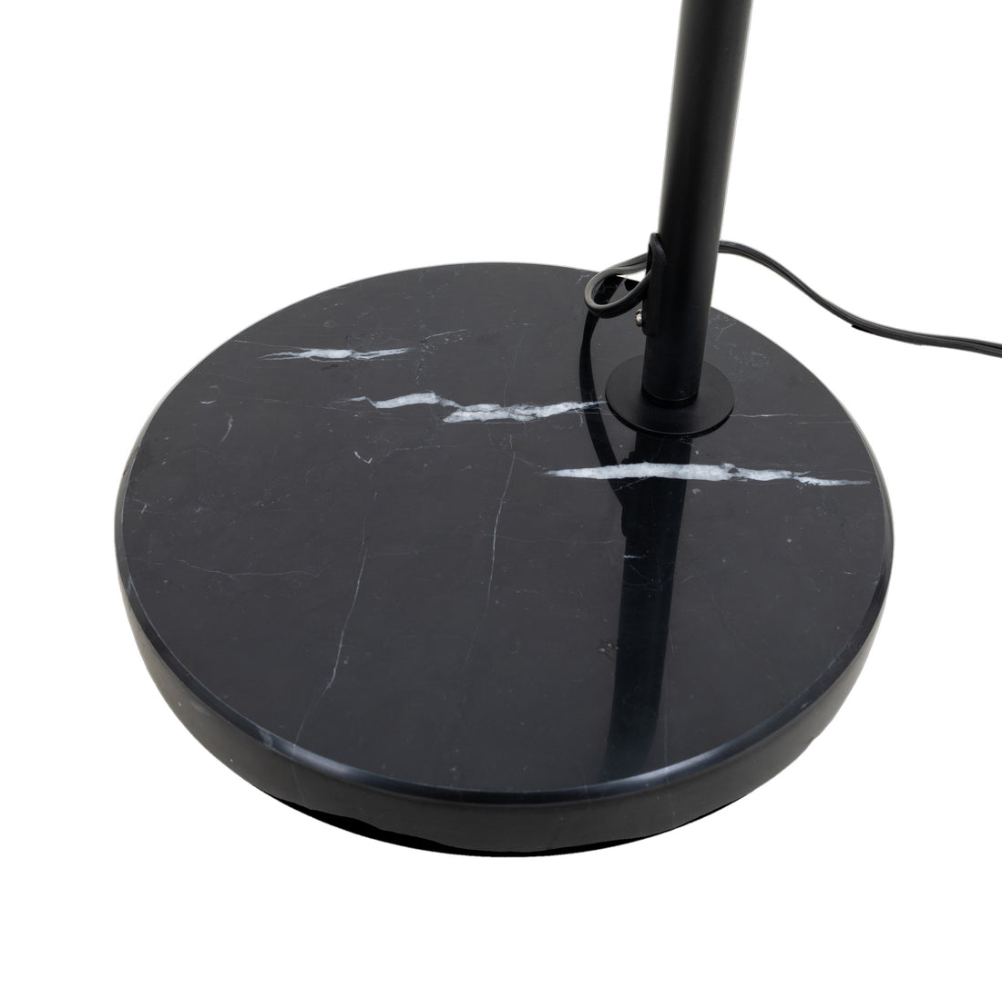 Flore Black Arc Floor Lamp &mdash; detail 2