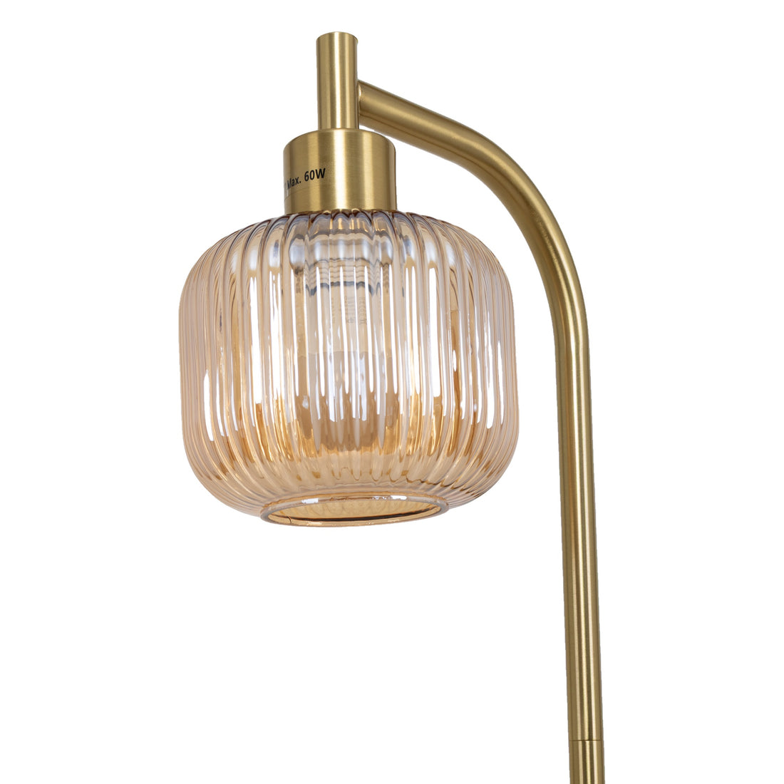 Solara Fluted Lantern Floor Lamp &mdash; studio view 3