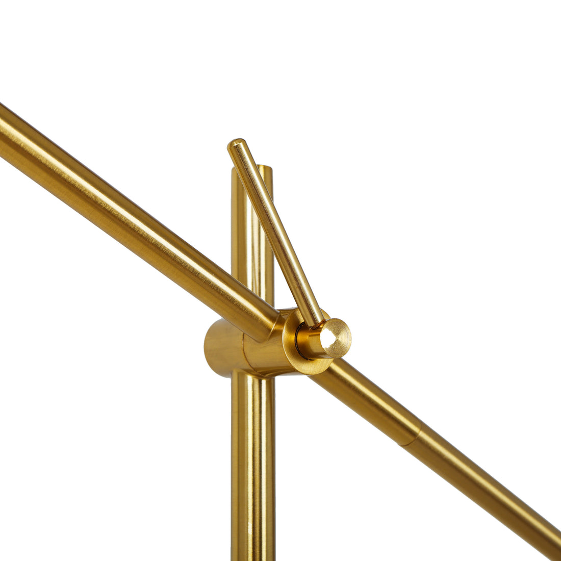 Vienna Brass Marble Base Floor Lamp &mdash; detail 4